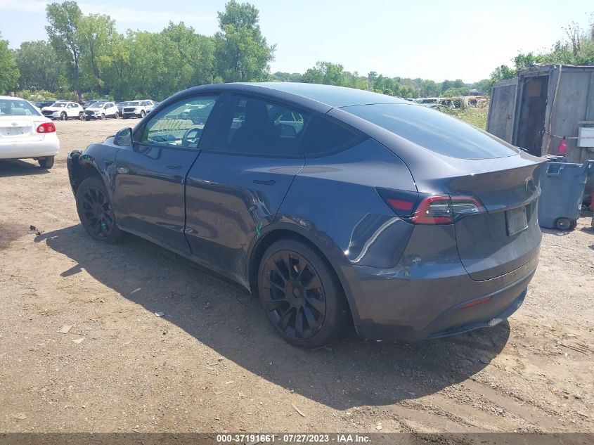 2021 TESLA MODEL Y LONG RANGE - 5YJYGDEE8MF190552