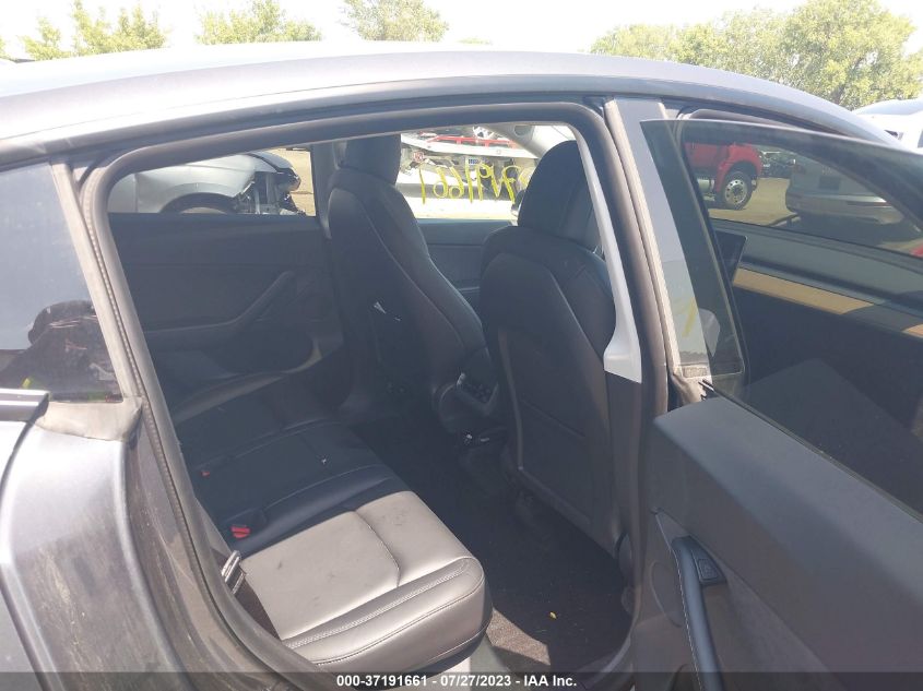 2021 TESLA MODEL Y LONG RANGE - 5YJYGDEE8MF190552