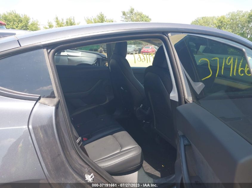 2021 TESLA MODEL Y LONG RANGE - 5YJYGDEE8MF190552