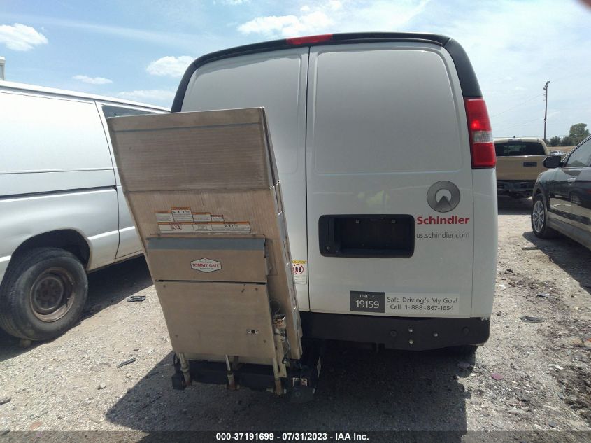 2019 CHEVROLET EXPRESS CARGO VAN - 1GCZGGFP2K1324323