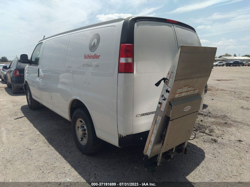 2019 CHEVROLET EXPRESS CARGO VAN - 1GCZGGFP2K1324323