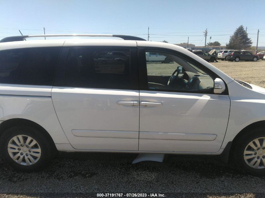 2014 KIA SEDONA LX - KNDMG4C77E6565833