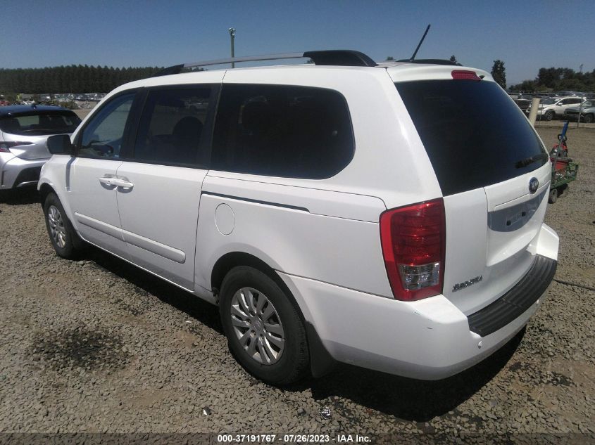 2014 KIA SEDONA LX - KNDMG4C77E6565833