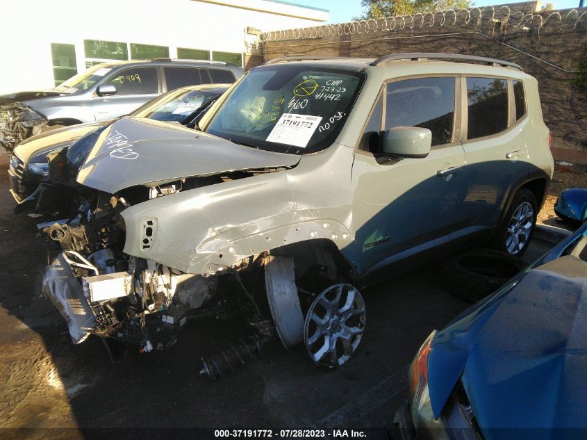2018 JEEP RENEGADE LATITUDE - ZACCJABB3JPJ01427