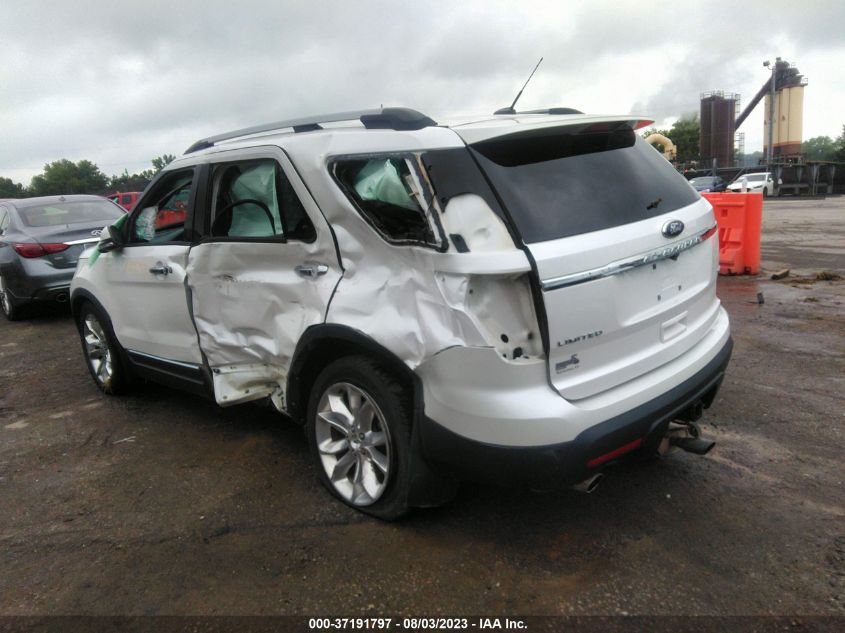 2013 FORD EXPLORER LIMITED - 1FM5K8F84DGB39875