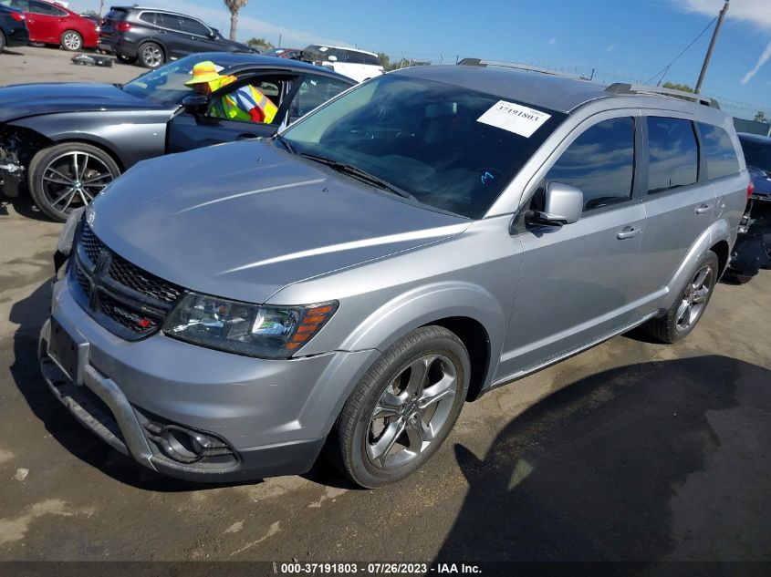 2017 DODGE JOURNEY CROSSROAD PLUS - 3C4PDCGG3HT554087