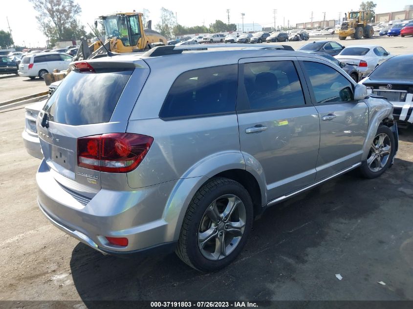 2017 DODGE JOURNEY CROSSROAD PLUS - 3C4PDCGG3HT554087