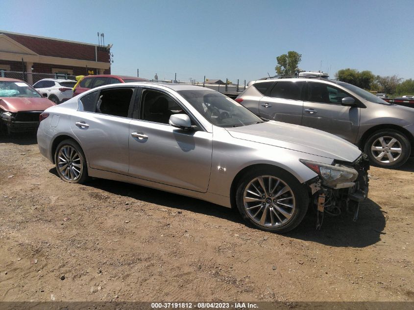 2018 INFINITI Q50 3.0T LUXE - JN1EV7APXJM352043