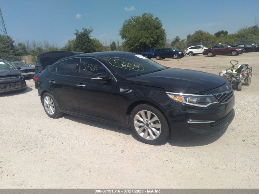 2018 KIA OPTIMA EX - 5XXGU4L30JG210890