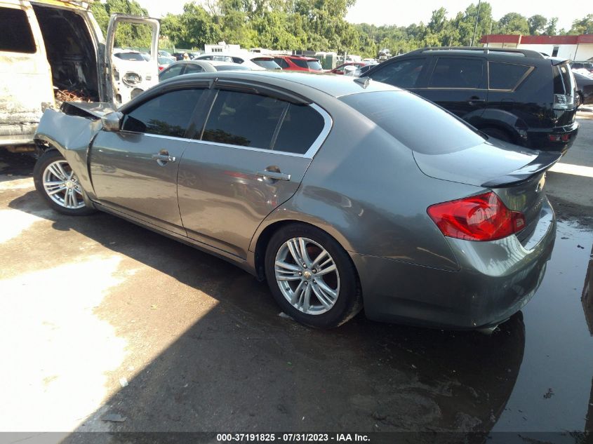 2013 INFINITI G37 SEDAN X - JN1CV6AR6DM763477