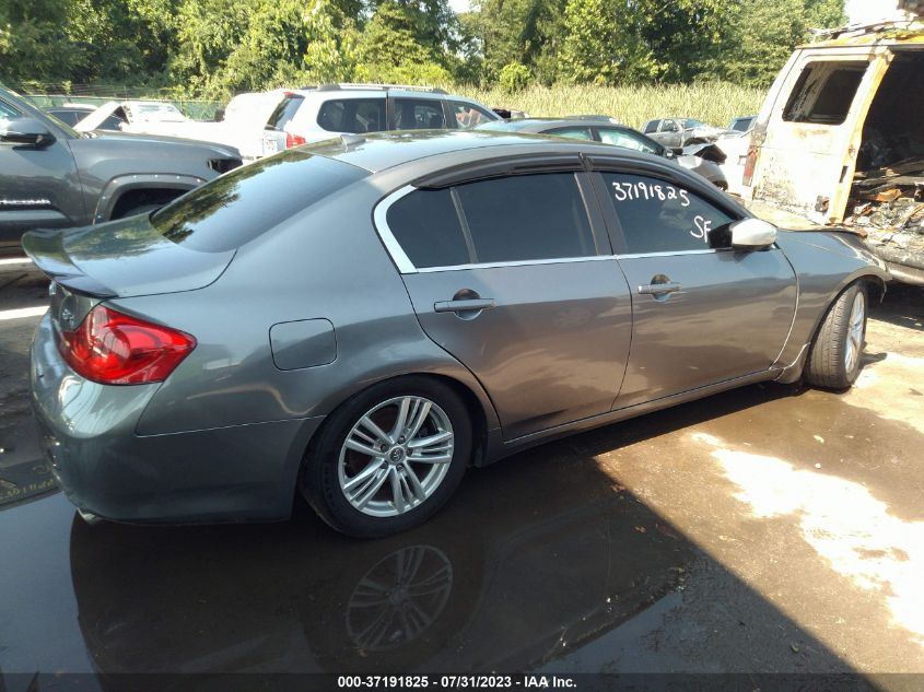 2013 INFINITI G37 SEDAN X - JN1CV6AR6DM763477
