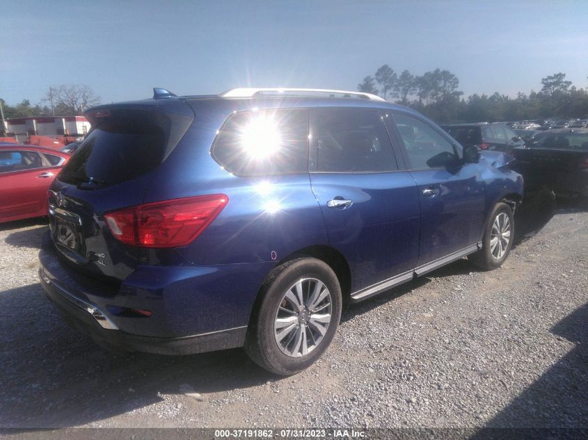 2019 NISSAN PATHFINDER SL - 5N1DR2MM1KC625116