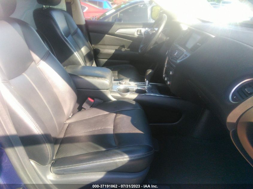 2019 NISSAN PATHFINDER SL - 5N1DR2MM1KC625116