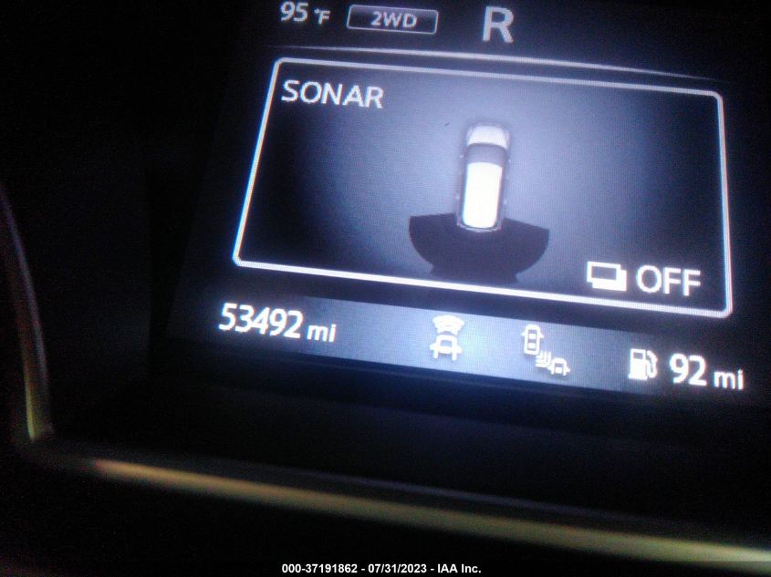 2019 NISSAN PATHFINDER SL - 5N1DR2MM1KC625116