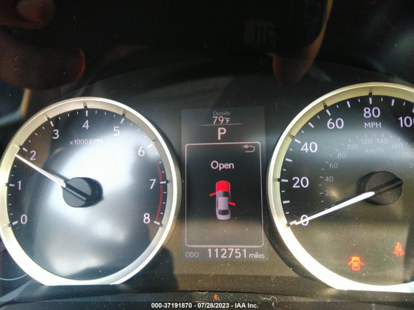 2014 LEXUS IS 250 - JTHCF1D24E5007300