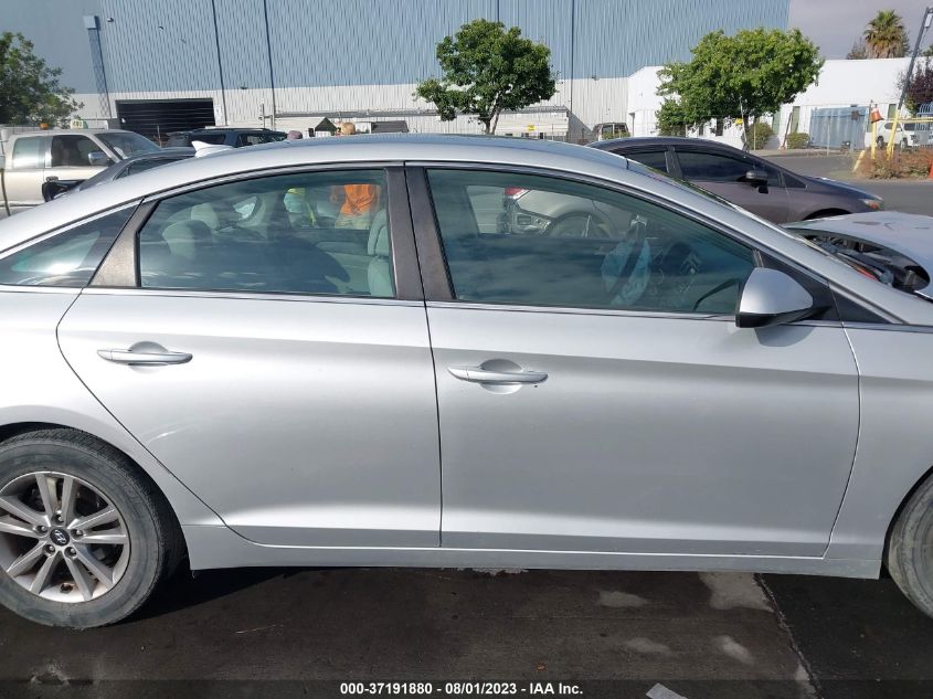 2015 HYUNDAI SONATA 2.4L SE - 5NPE24AFXFH009214