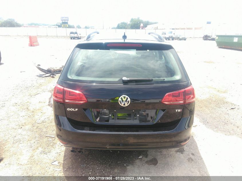 2016 VOLKSWAGEN GOLF SPORTWAGEN TSI S - 3VWC17AU6GM502651