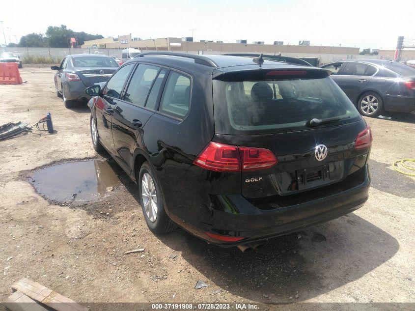 2016 VOLKSWAGEN GOLF SPORTWAGEN TSI S - 3VWC17AU6GM502651