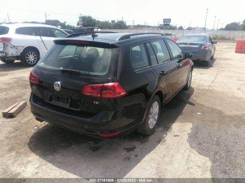 2016 VOLKSWAGEN GOLF SPORTWAGEN TSI S - 3VWC17AU6GM502651