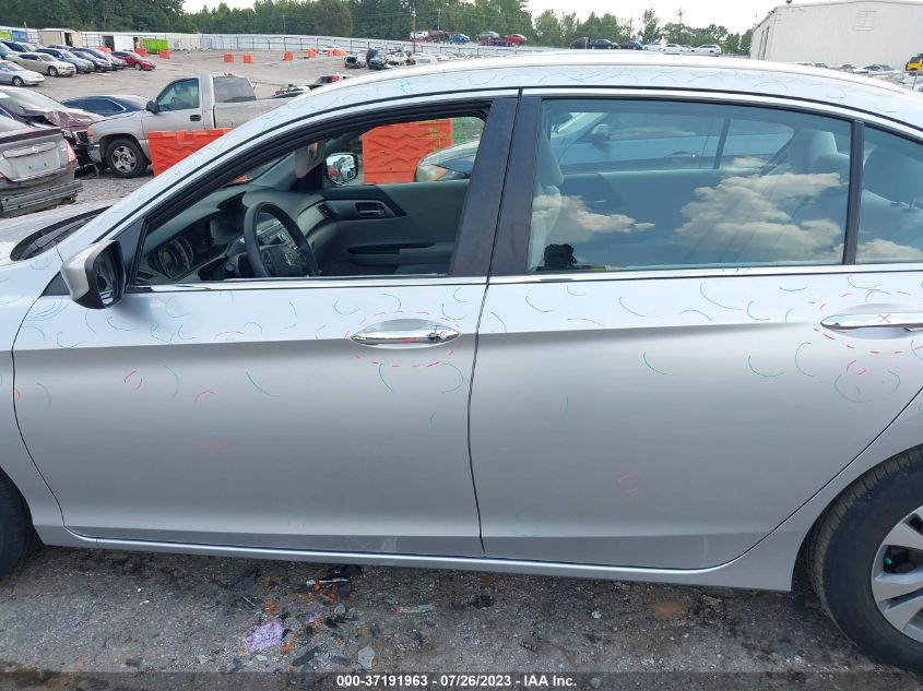 2013 HONDA ACCORD LX - 1HGCR2F33DA243772