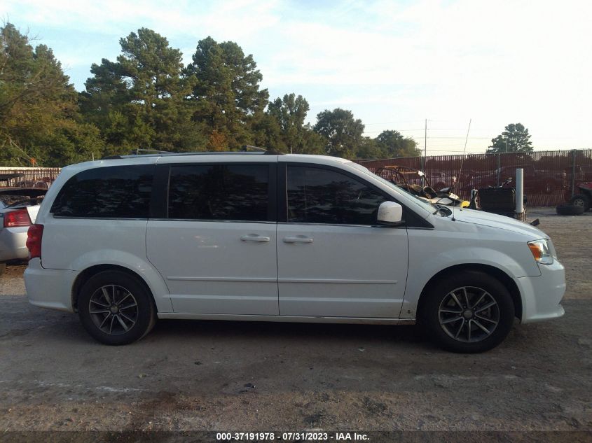 2017 DODGE GRAND CARAVAN SXT - 2C4RDGCG4HR789798