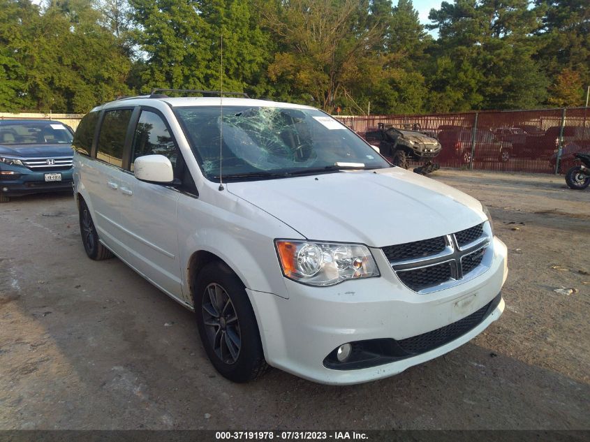 2017 DODGE GRAND CARAVAN SXT - 2C4RDGCG4HR789798