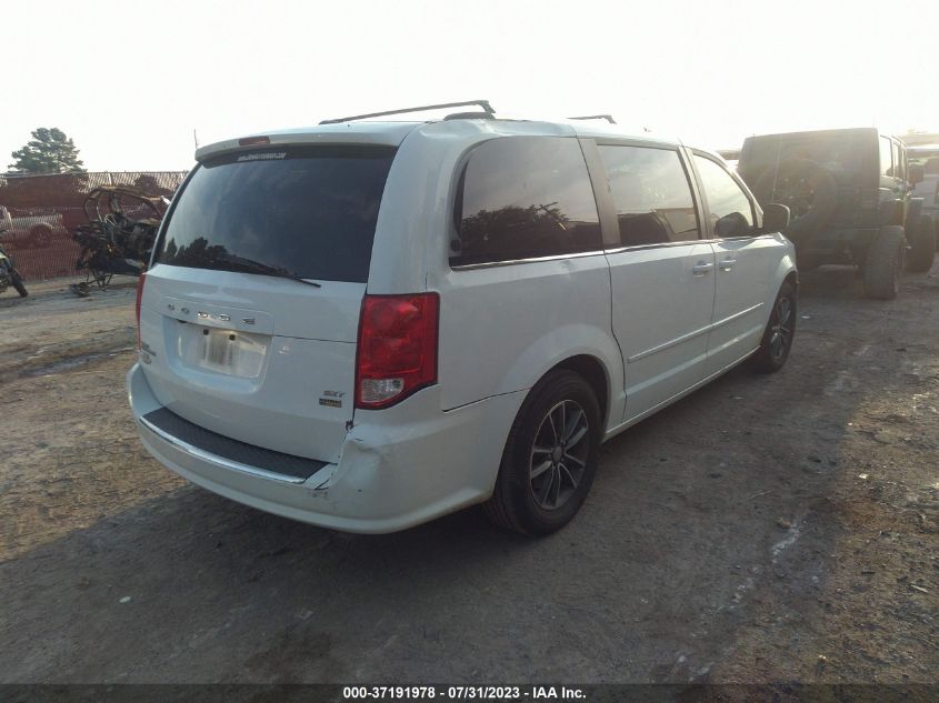 2017 DODGE GRAND CARAVAN SXT - 2C4RDGCG4HR789798