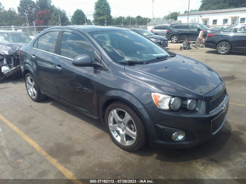 2013 CHEVROLET SONIC LTZ - 1G1JE5SB3D4186187