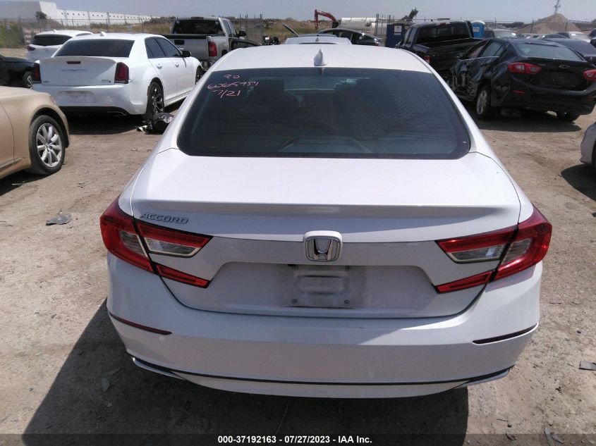 2019 HONDA ACCORD SEDAN EX 1.5T 1HGCV1F41KA176309