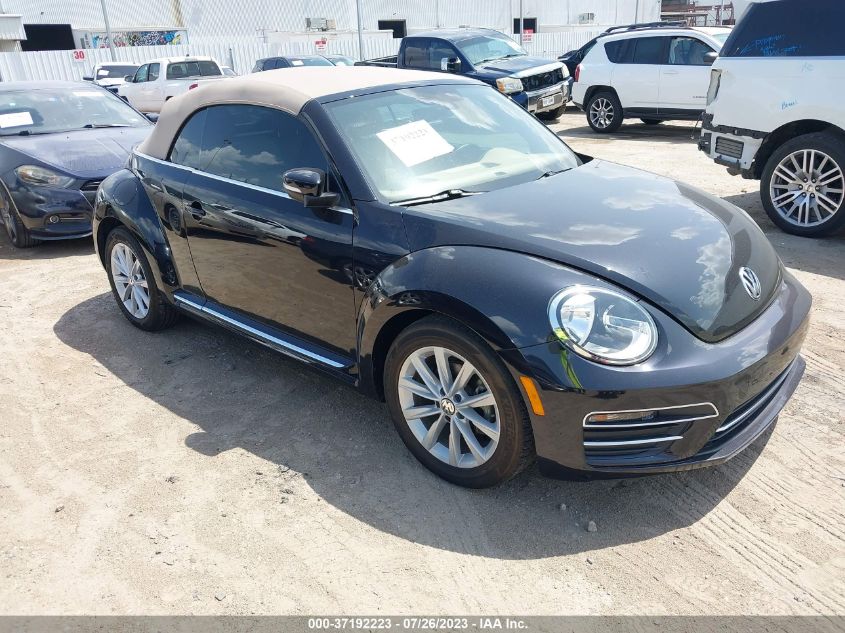 3VW5DAAT8KM511980 VOLKSWAGEN BEETLE CONVERTIBLE S/SE 2019