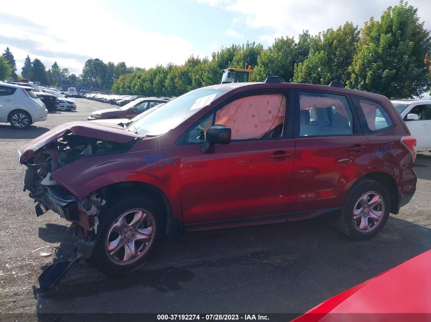 2014 SUBARU FORESTER 2.5I - JF2SJAAC0EH542374