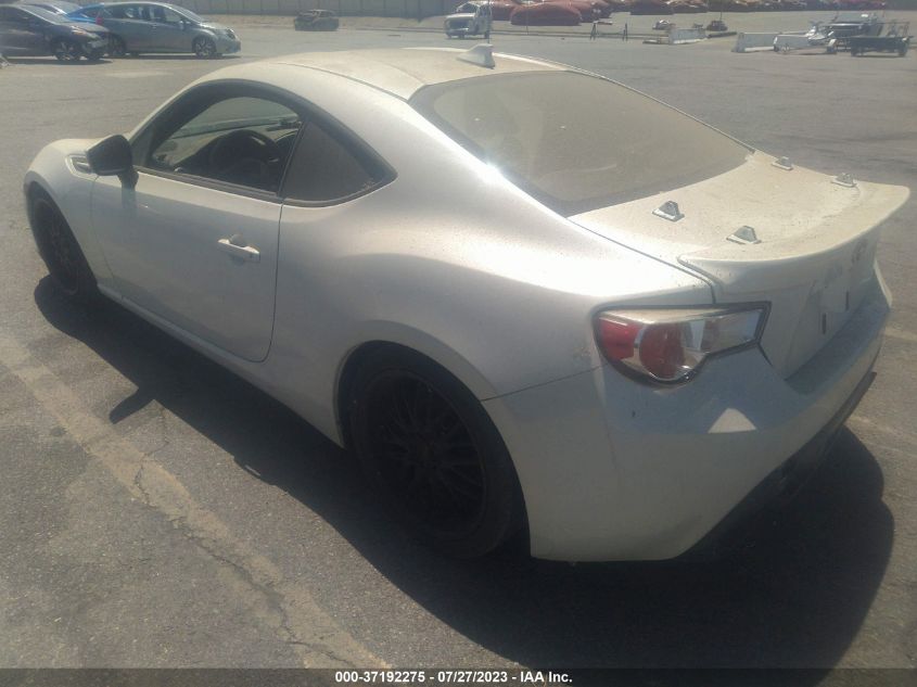 2013 SUBARU BRZ LIMITED - JF1ZCAC16D2612762