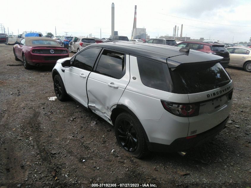 2017 LAND ROVER DISCOVERY SPORT SE - SALCP2BGXHH692563