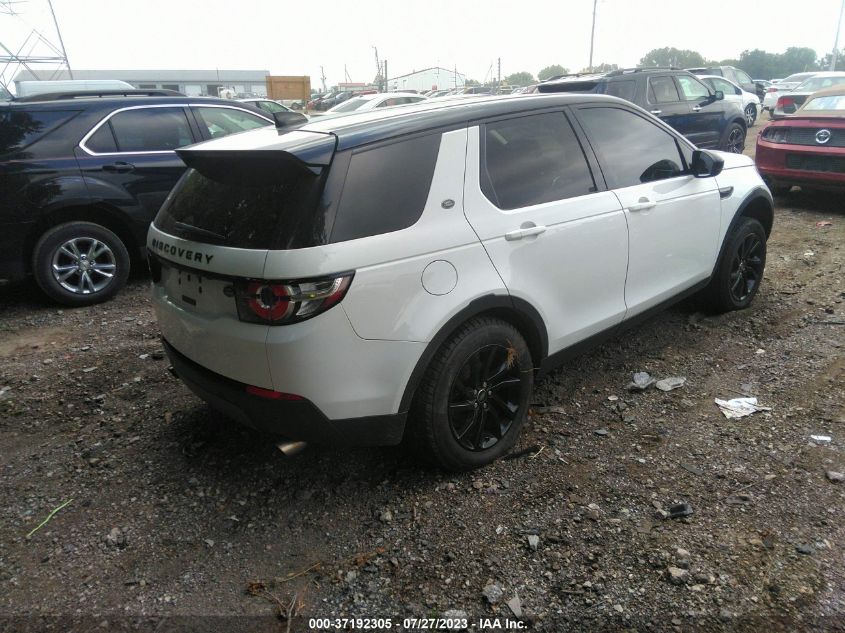 2017 LAND ROVER DISCOVERY SPORT SE - SALCP2BGXHH692563