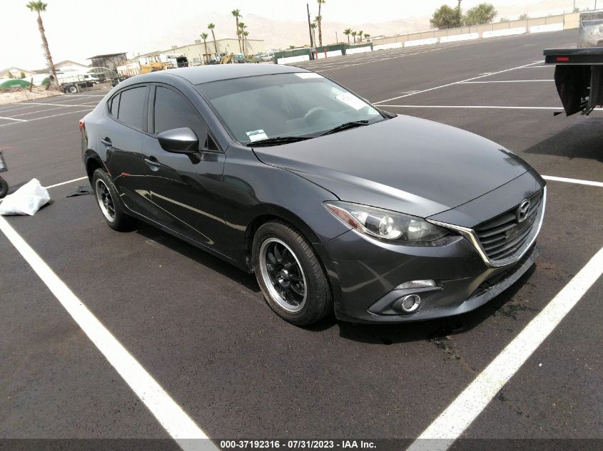 2016 MAZDA MAZDA3 I SPORT - JM1BM1T72G1281279