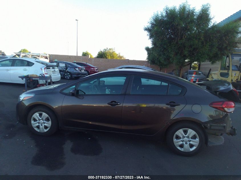 2017 KIA FORTE LX - 3KPFK4A78HE078326