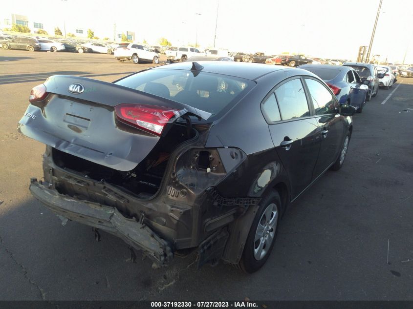 2017 KIA FORTE LX - 3KPFK4A78HE078326
