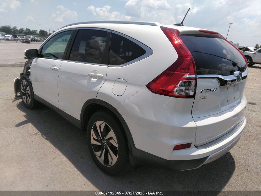 2016 HONDA CR-V TOURING - 5J6RM3H91GL000334