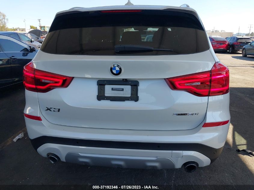 2019 BMW X3 SDRIVE30I - 5UXTR7C55KLF33516