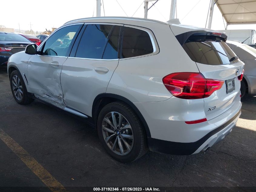 2019 BMW X3 SDRIVE30I - 5UXTR7C55KLF33516