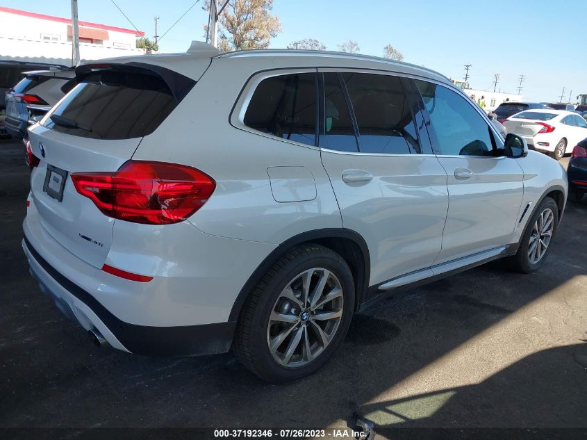 2019 BMW X3 SDRIVE30I - 5UXTR7C55KLF33516