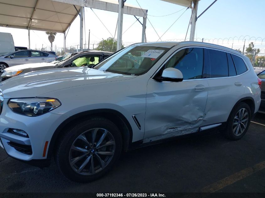 2019 BMW X3 SDRIVE30I - 5UXTR7C55KLF33516