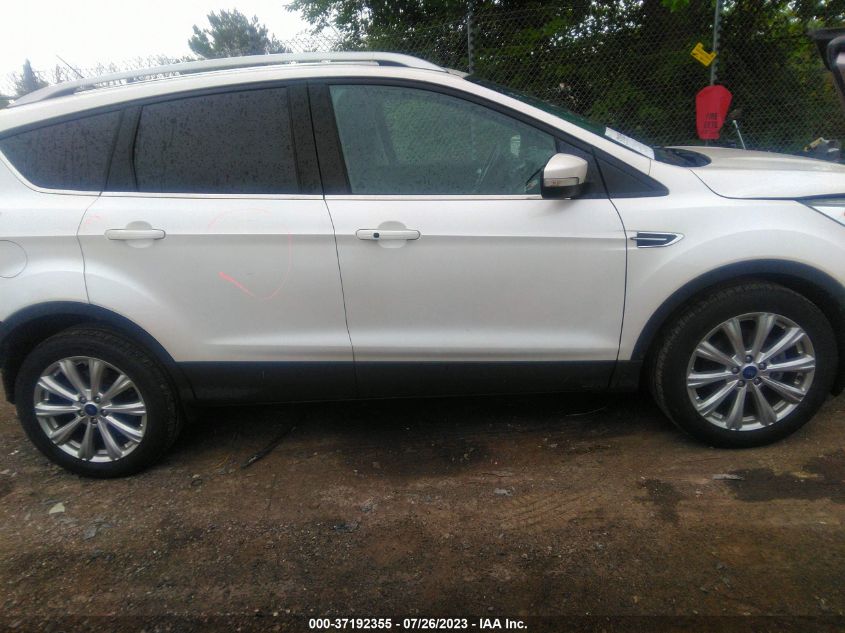 2017 FORD ESCAPE TITANIUM - 1FMCU0JD9HUC20465