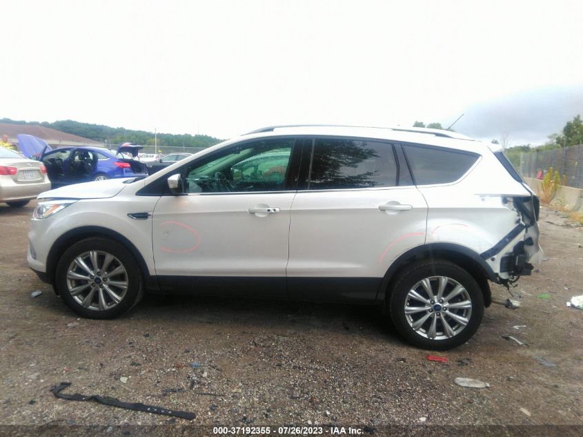 2017 FORD ESCAPE TITANIUM - 1FMCU0JD9HUC20465