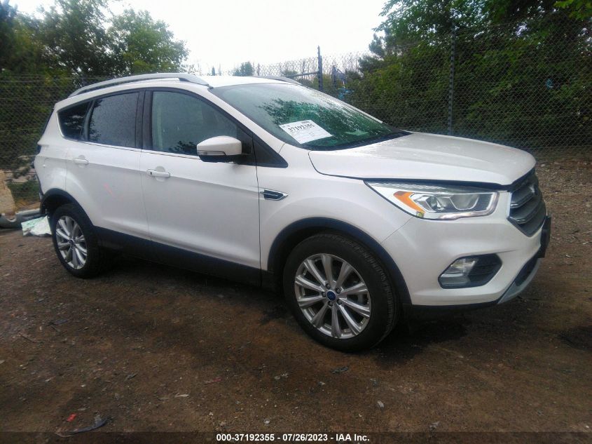 2017 FORD ESCAPE TITANIUM - 1FMCU0JD9HUC20465