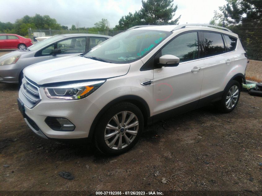 2017 FORD ESCAPE TITANIUM - 1FMCU0JD9HUC20465