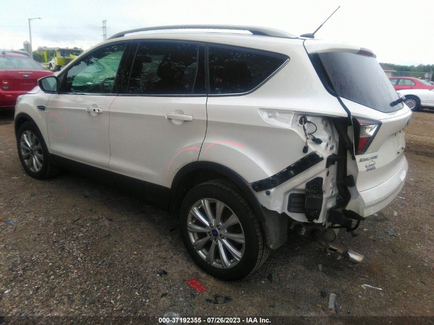 2017 FORD ESCAPE TITANIUM - 1FMCU0JD9HUC20465