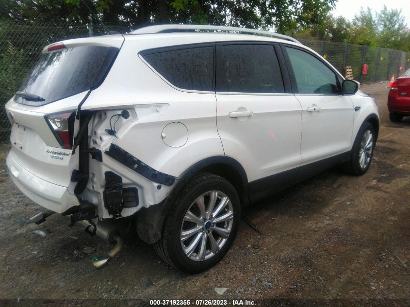 2017 FORD ESCAPE TITANIUM - 1FMCU0JD9HUC20465