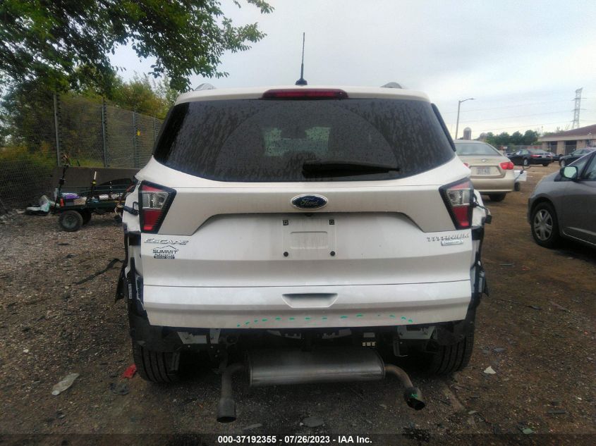 2017 FORD ESCAPE TITANIUM - 1FMCU0JD9HUC20465