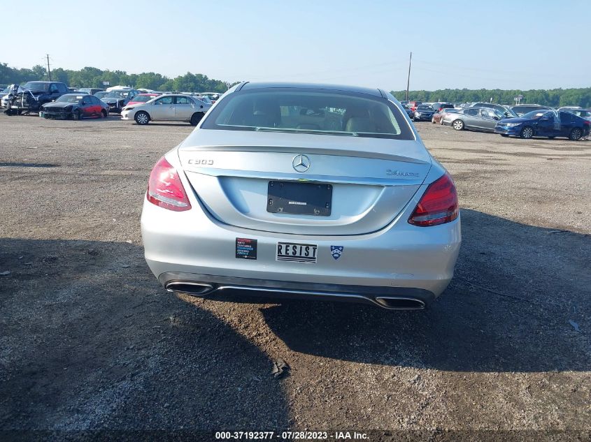 2016 MERCEDES-BENZ C-CLASS C 300 - 55SWF4KB0GU176152
